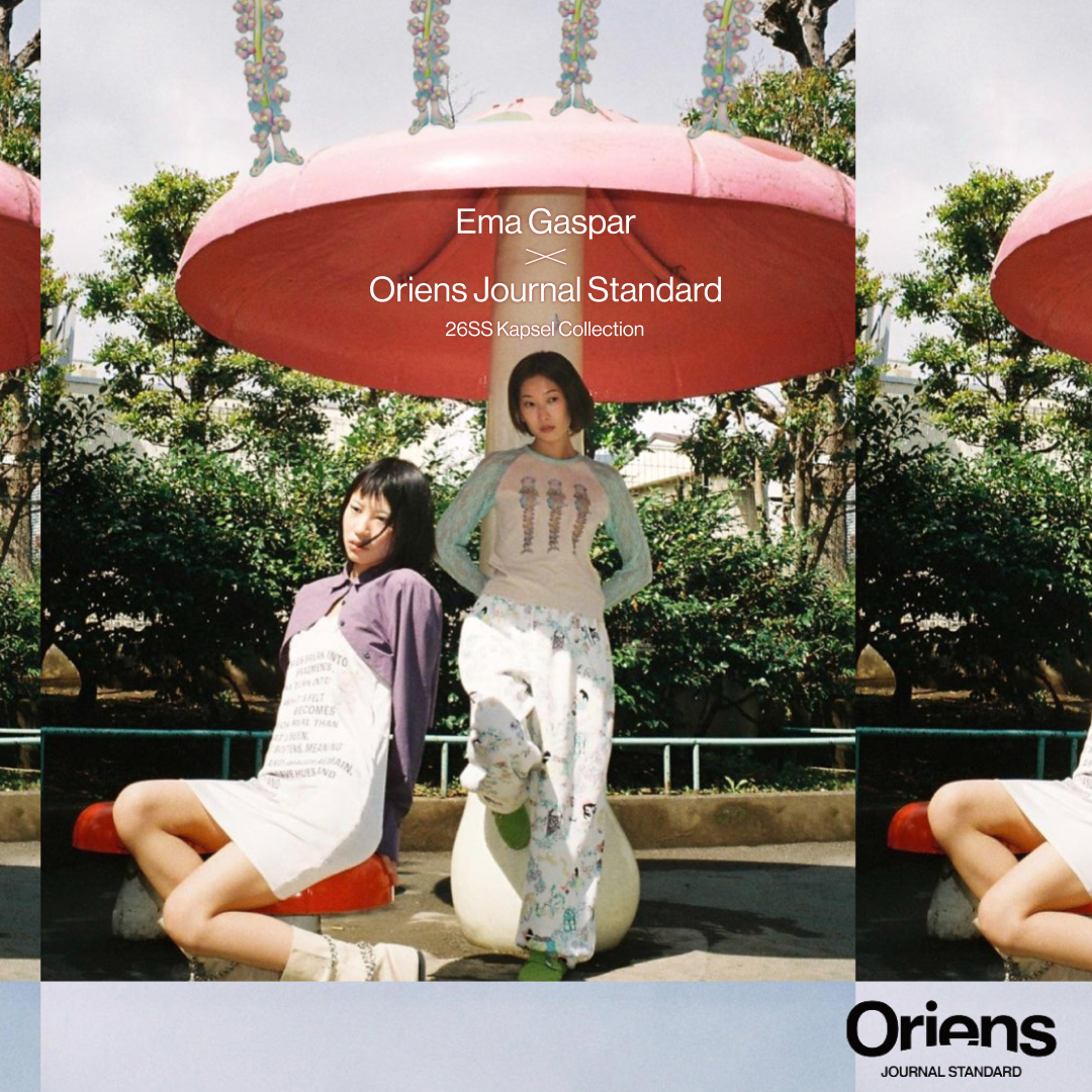 【Ema gaspar×Oriens】キャミワンピース 2026ss 完売品 Ema Gaspar × Oriens Journal Standard｜Oriens JOURNAL STANDARD