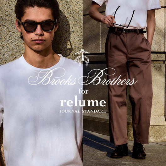 完売品‼️Brooks Brothers relume別注　グレー　Lサイズ Brooks Brothers for JOURNAL STANDARD relume｜JOURNAL