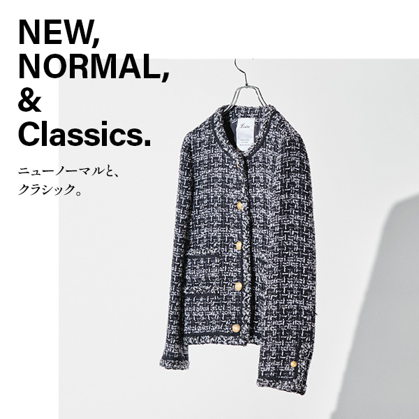 アパルトモン ドゥーズィエムクラス lisiere フリンジ ツイードジャケット アパルトモン Lisiere リジェール22AW Tweed Jacket CREVACUORE