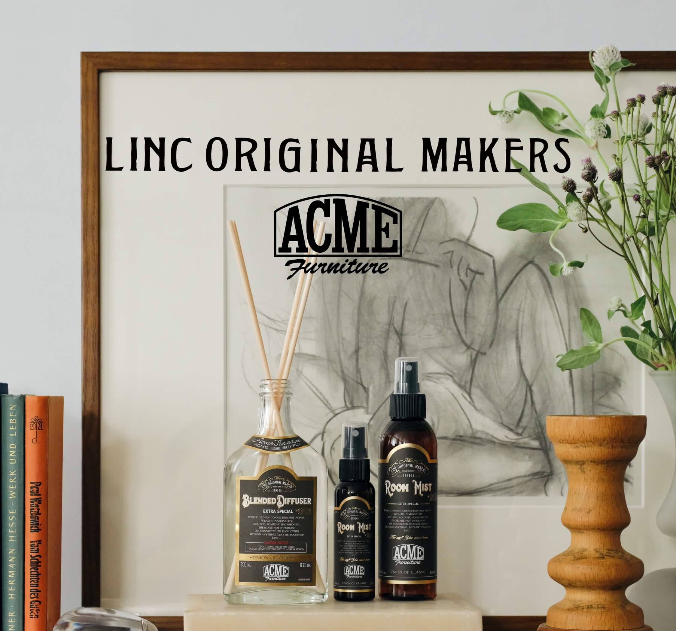 LINC ORIGINAL MAKERS ×ACME Furniture コラボレーションアイテム