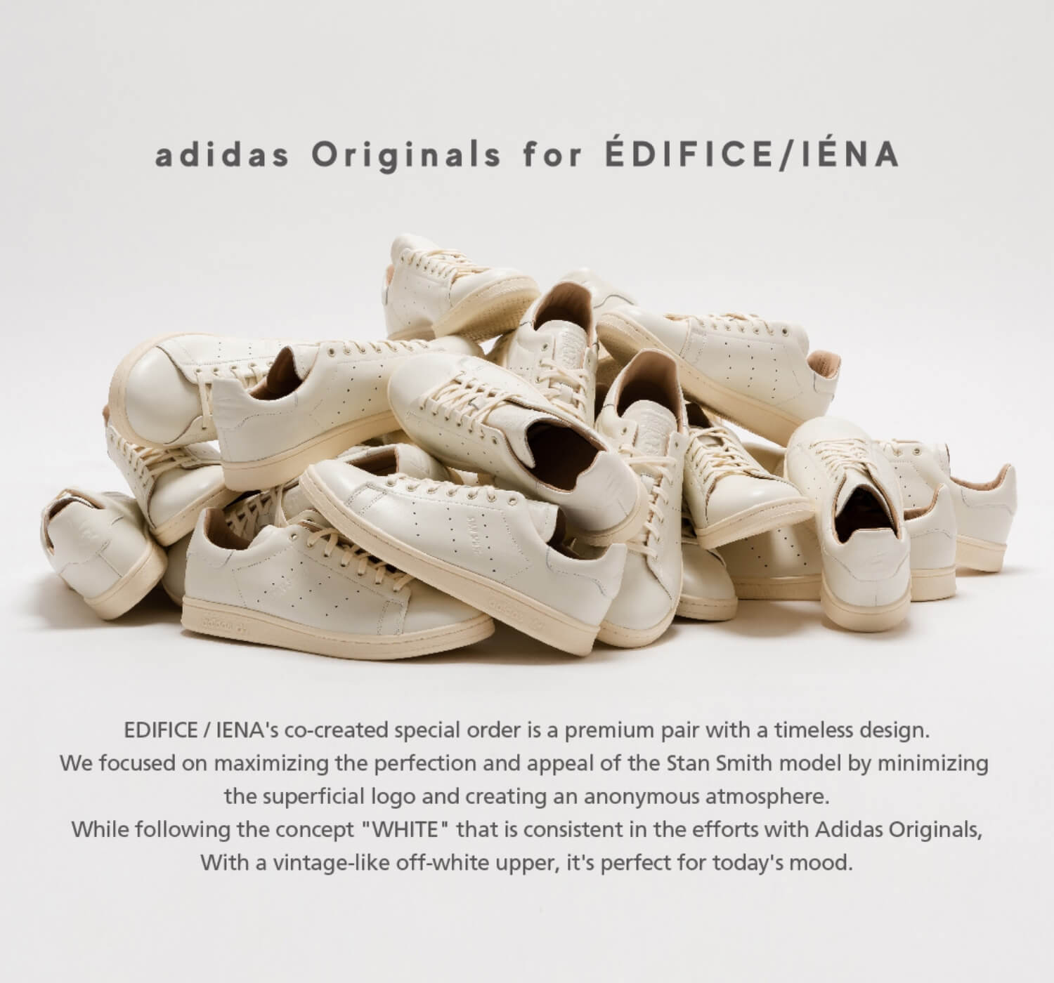 adidas Originals for EDIFICE IENA Stan Smith LUX｜EDIFICE