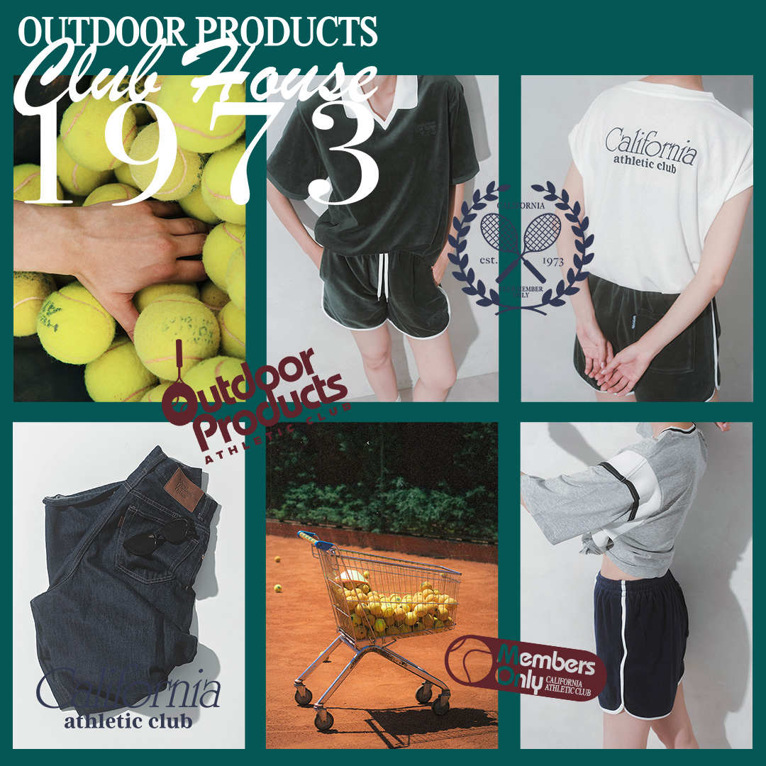 OUTDOOR PRODUCTS CLUB HOUSE 1973｜OUTDOOR PRODUCTS Usual Things