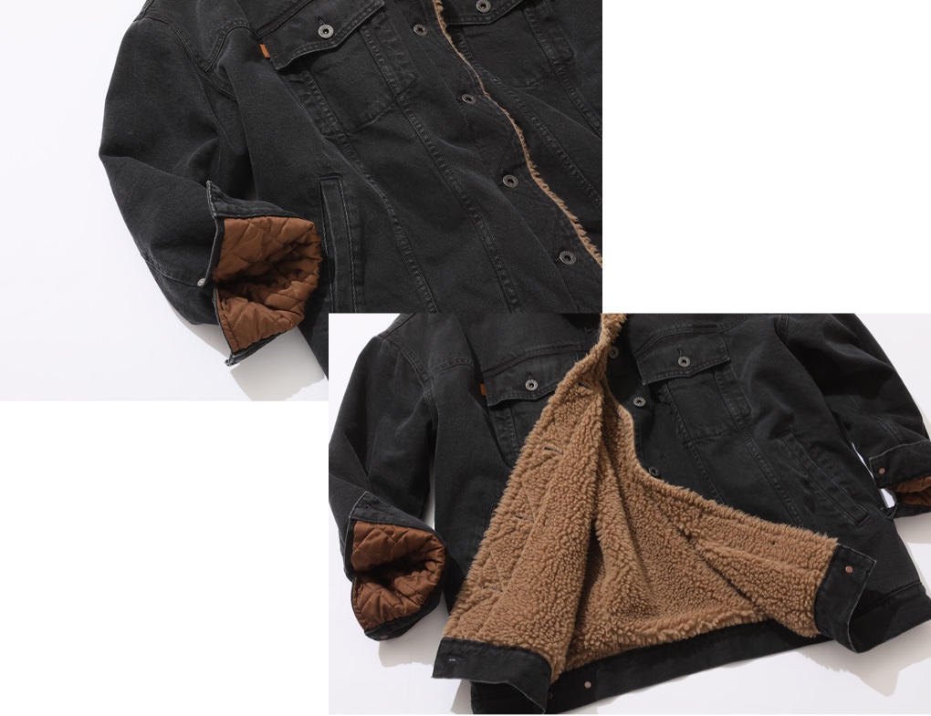新品タグ付き✨ Spick&Span 5 1/2 ボアデニムジャケット S 新品タグ付き✨ Spick&Span 5 1/2 ボアデニムジャケット S