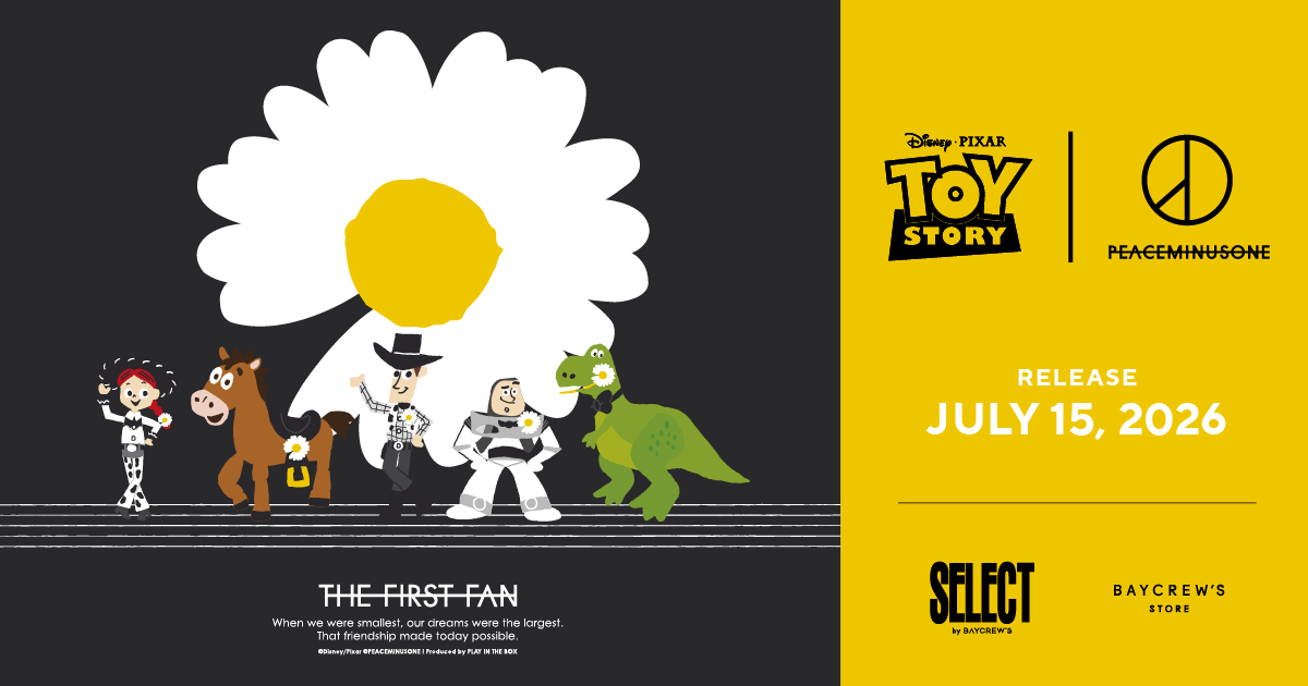 TOY STORY | PEACEMINUSONE “THE FIRST FAN” EXCLUSIVE IN JAPAN