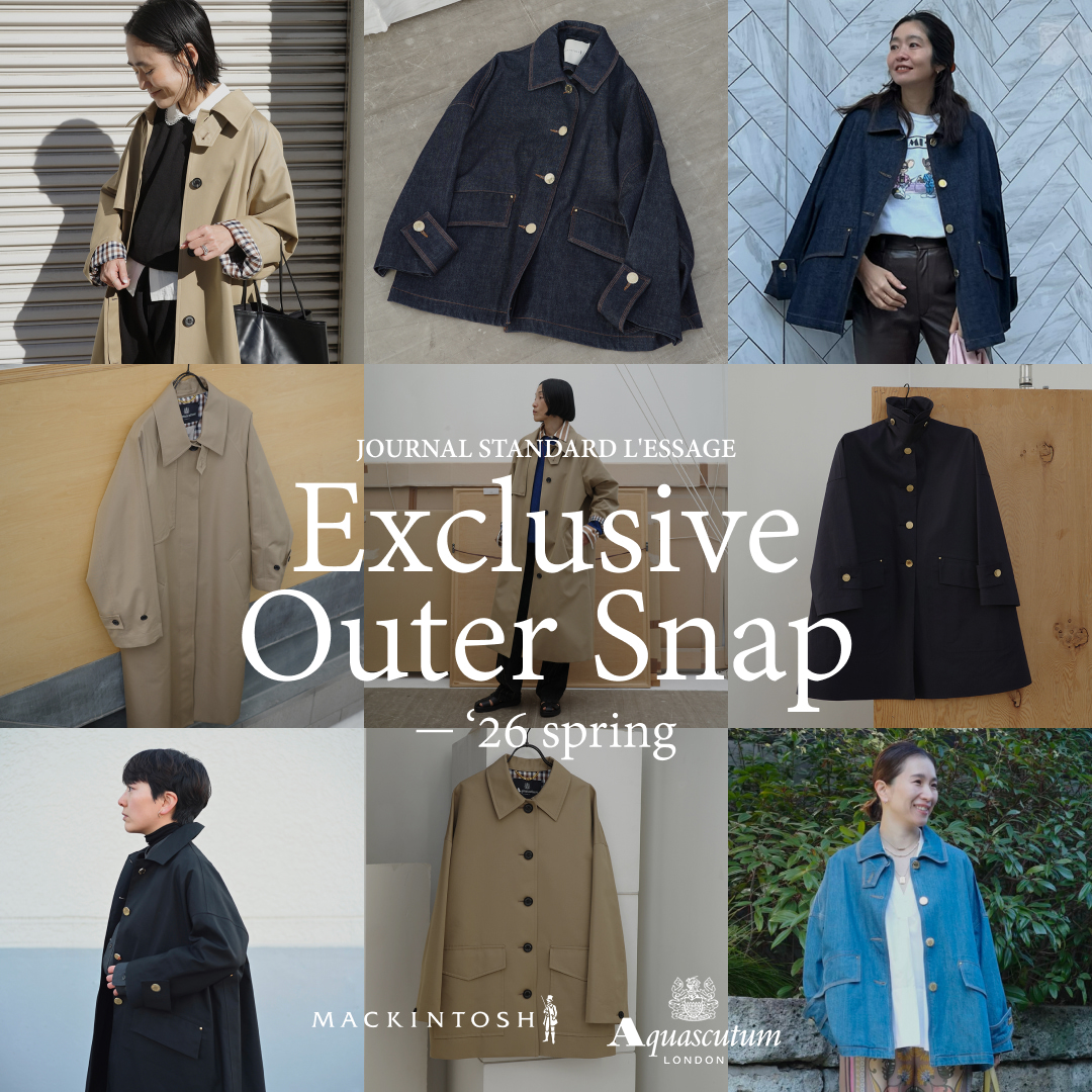 Exculusive Outer Snap -'26 spring｜JOURNAL STANDARD L'ESSAGE｜特集