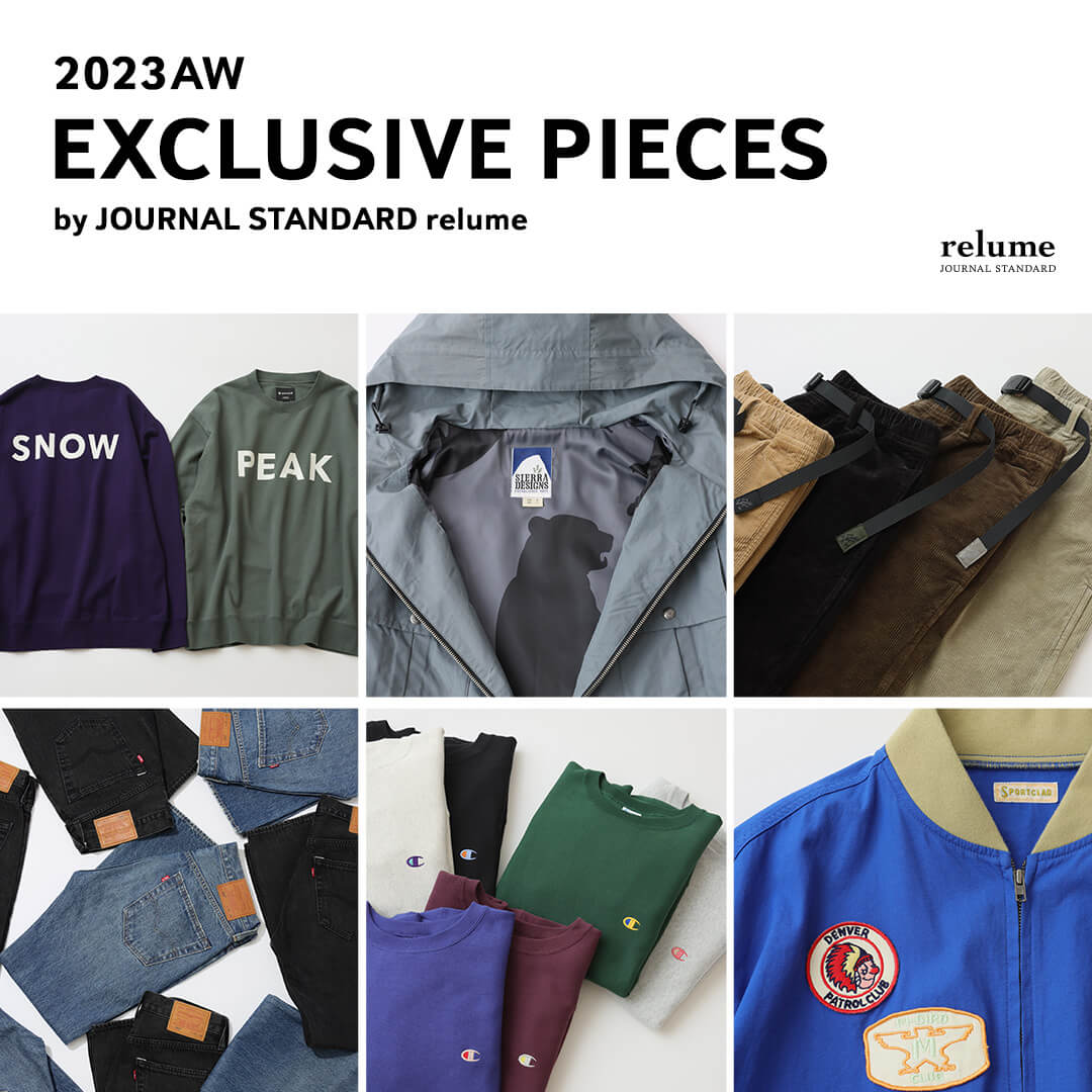 JOURNAL STANDARD relume
デニムジャケット 23AW EXCLUSIVE PIECES by JOURNAL STANDARD relume｜JOURNAL STANDARD