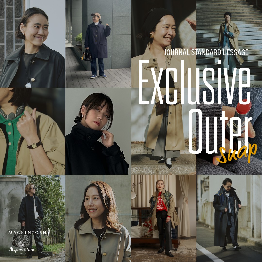 JOURNAL STANDARD L'ESSAGE Exclusive Outer SNAP｜JOURNAL