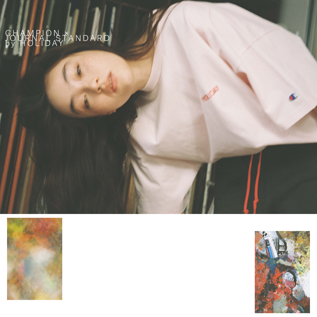 新品CHAMPION×JOURNAL STANDARDby HOLIDAY CHAMPION×JOURNAL STANDARD by HOLIDAY｜JOURNAL STANDARD LADYS