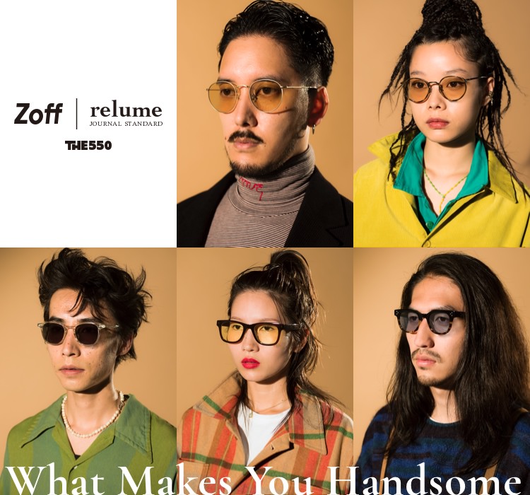 JOURNAL STANDARD relume × Zoff「THE550」Eyewear Collection