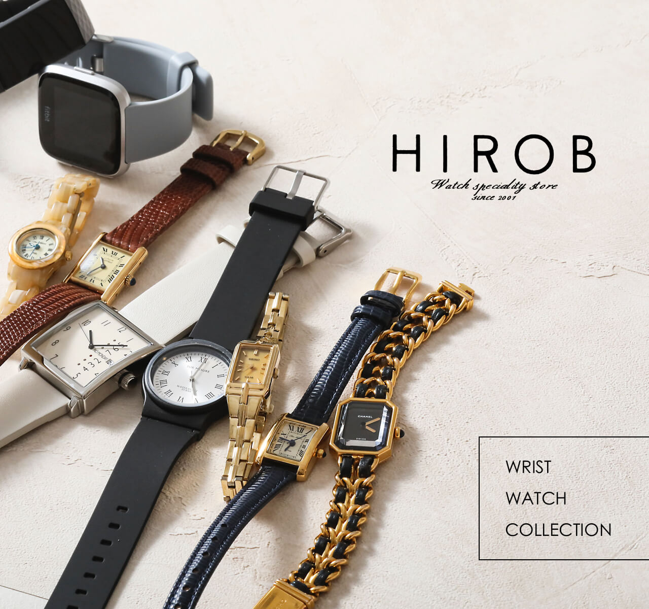 HIROB ヒロブ SurMesure Criniere PG 美品 レディース HIROB｜WRIST