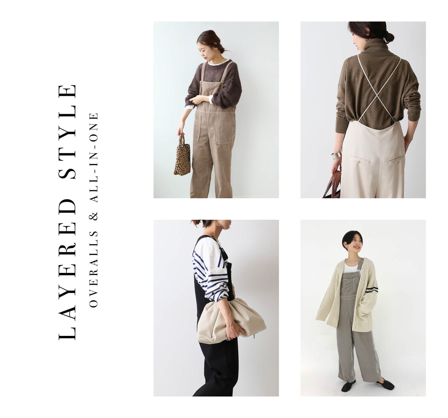 ナゴンスタンス キャミサロペット リネン レイヤード アシンメトリー