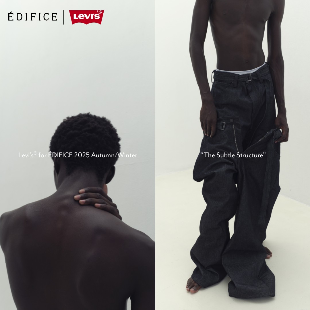 Levi's®︎ for ÉDIFICE 2025 Autumn/Winter “The Subtle Structure