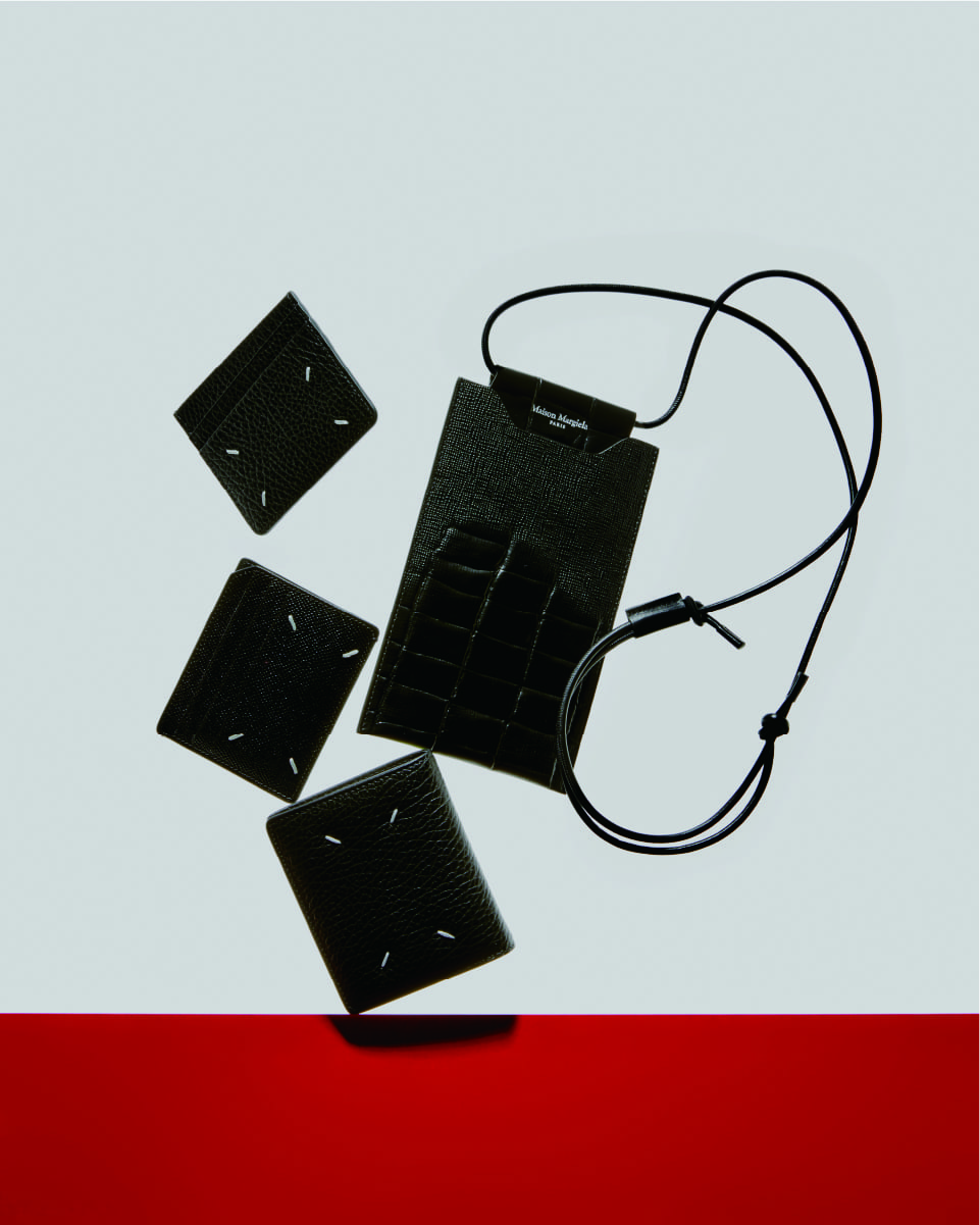 MAISON MARGIELA CARD CASE,MOBILE CASE,CARD HOLDER,BI-FOLD WALLET