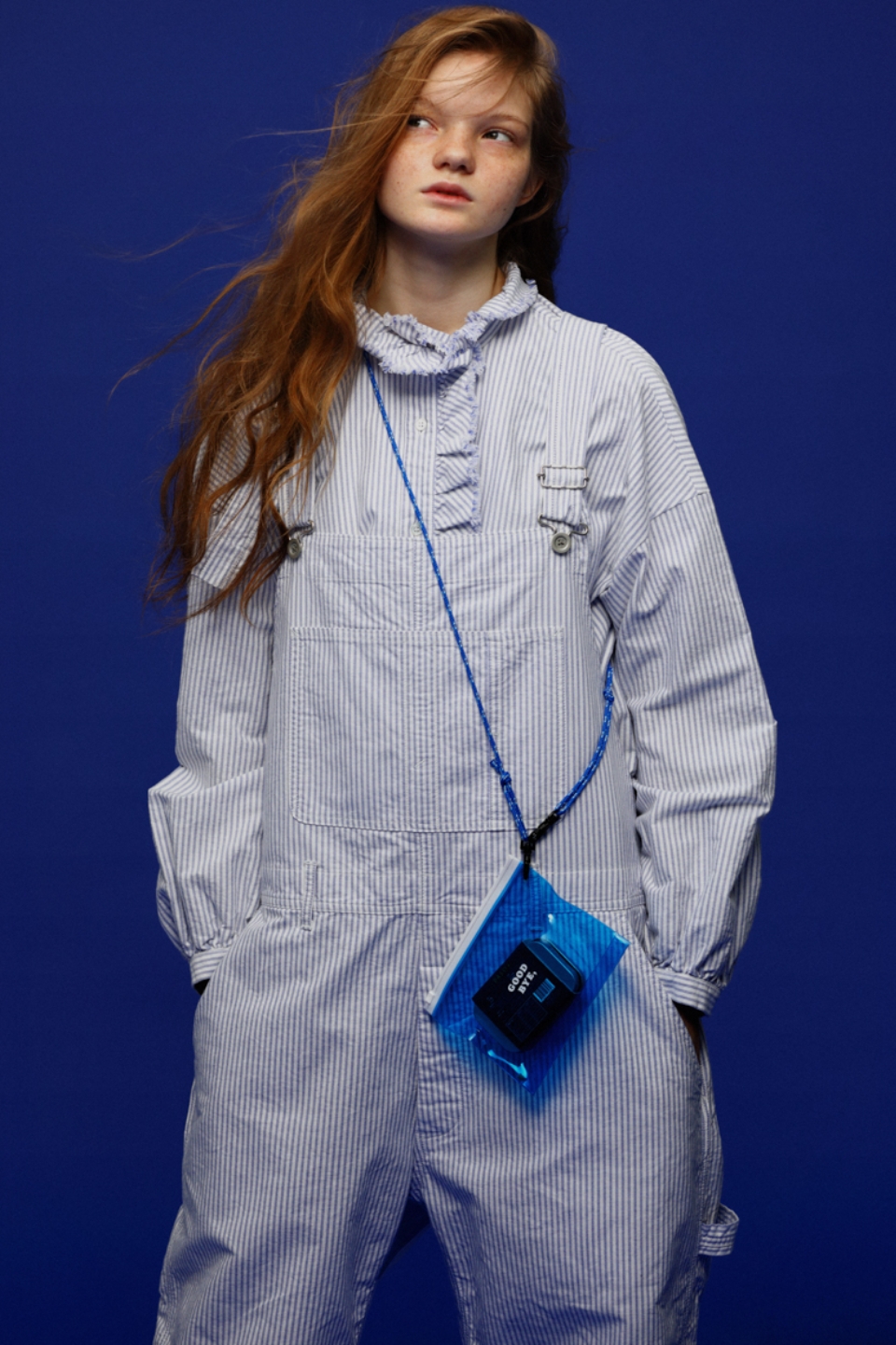 journal standard luxe × CLUÉL コラボTシャツ GOOD BYE, BLUE - journal standard luxe✕CLUEL Special