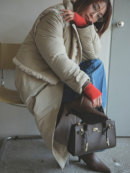 LOOK 01 Down Coat + Vest