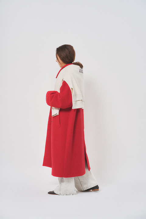 Double jacquard pullover