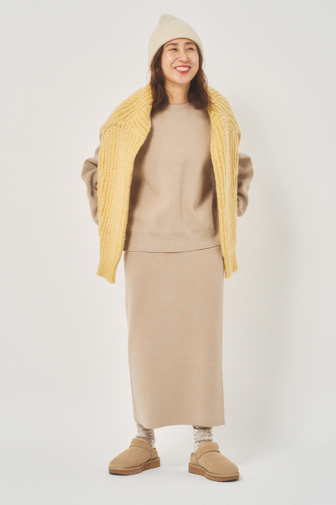 Double jacquard pullover