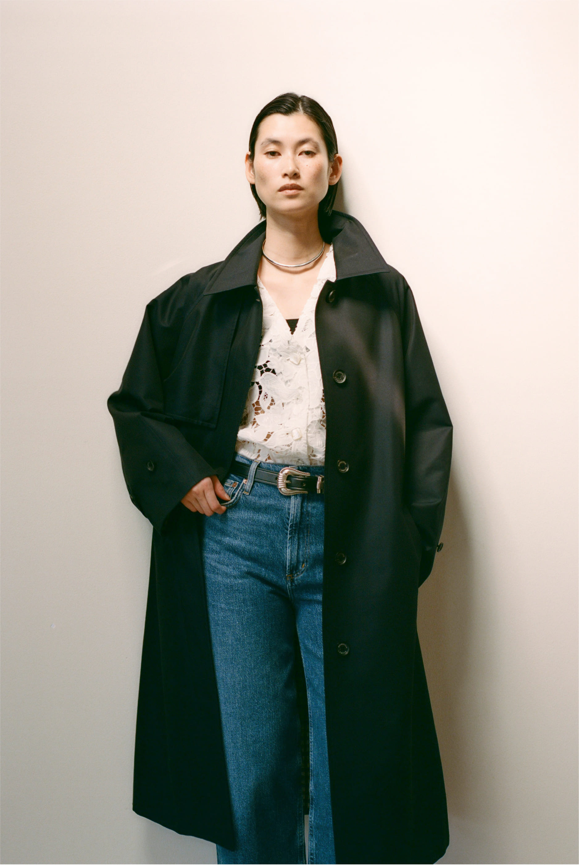 Features 05 Aquascutum×L’essage Long Coat