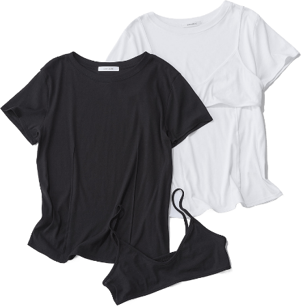 どんなボトムスにも合う気の利いた Tee
