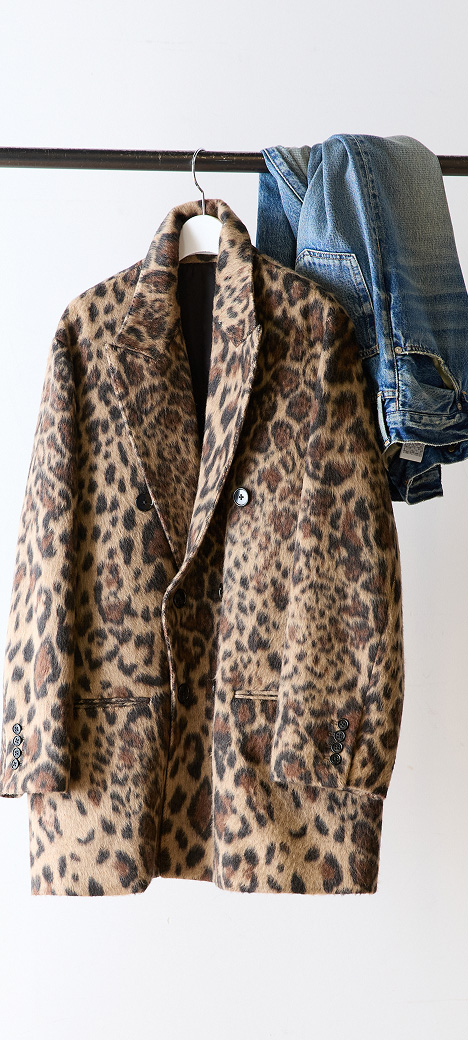 COUTURE D'ADAM LEOPARD COTTAGE COAT