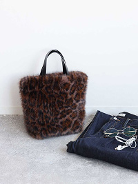 Leopard Fur Bag