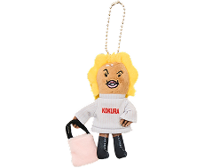 ぬいぐるみボールチェーン