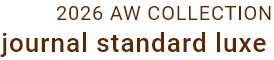 2026 AW collection journal standard luxe